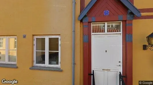 Andelsboliger til salg i Stege - Foto fra Google Street View