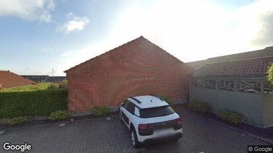 Andelsboliger til salg i Hasselager - Foto fra Google Street View
