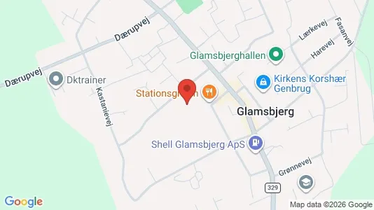 Andelsboliger til salg i Glamsbjerg - Foto fra Google Street View
