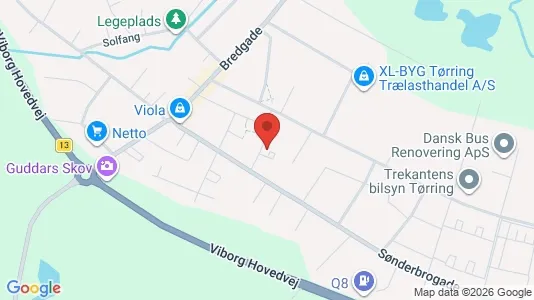 Andelsboliger til salg i Tørring - Foto fra Google Street View