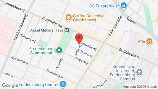 Andelsboliger til salg i Frederiksberg - Foto fra Google Street View