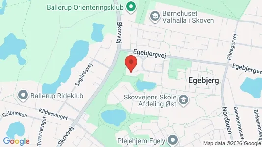 Andelsboliger til salg i Ballerup - kort over placeringen
